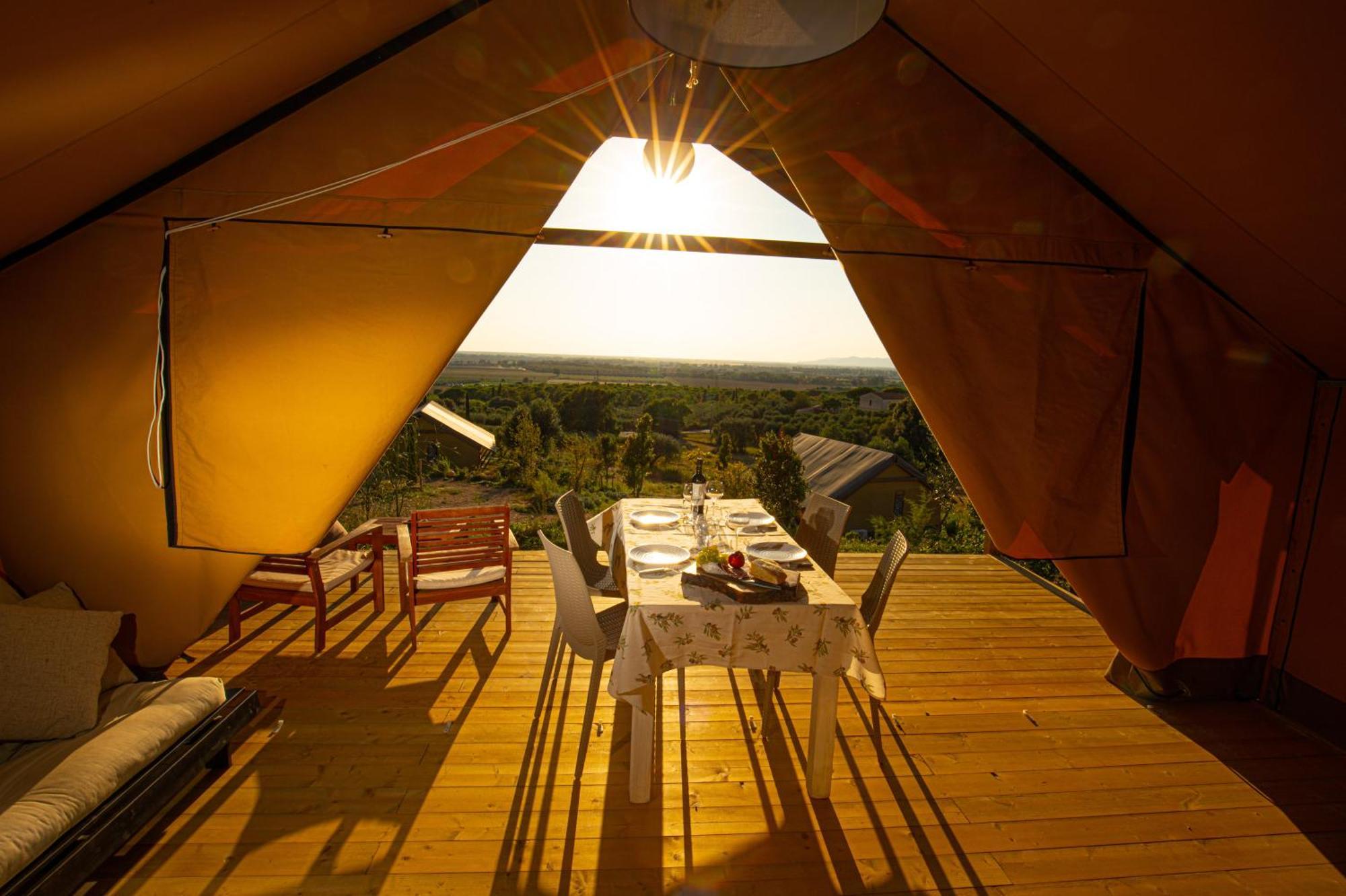 Hotel Glamping Grancia à Grosseto Extérieur photo